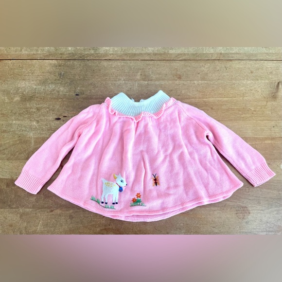 Vintage Kids spring Smock Sweater - Picture 1 of 2